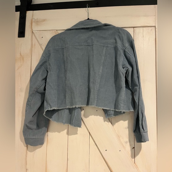 Princess Polly blue corduroy jacket - Picture 3 of 3